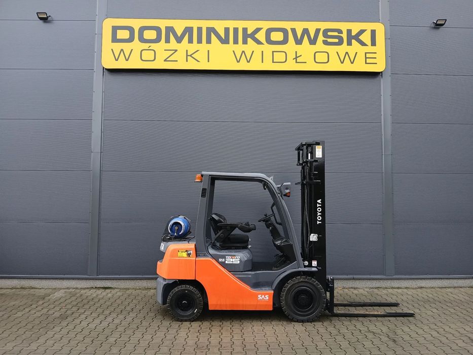 Toyota 02-8FGF25  wózek widłowy 2017R. LPG duplex WYNAJEM SPRZEDAŻ SERWIS