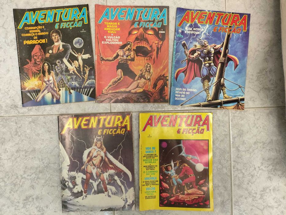 "Aventura e Ficção", "Conan" e Jornal da BD - o MELHOR das BDs mundial