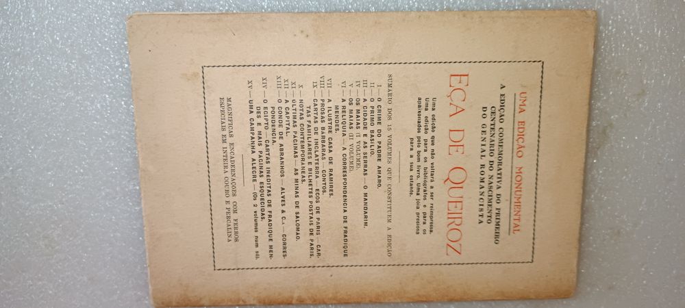 Livro antigo Os simples – Poesias líricas 1950