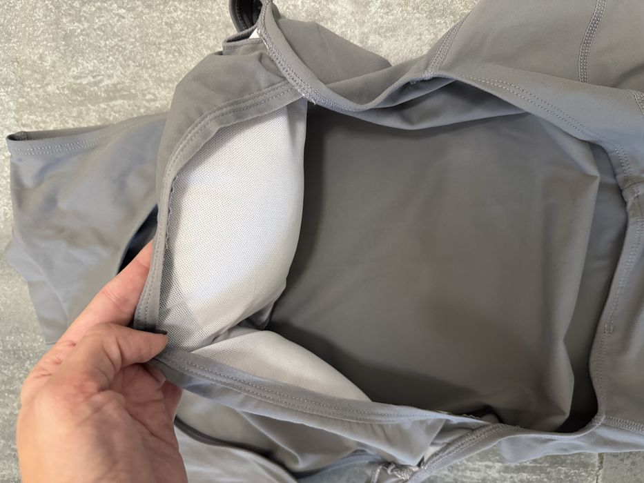 Спортивний ромпер сірий