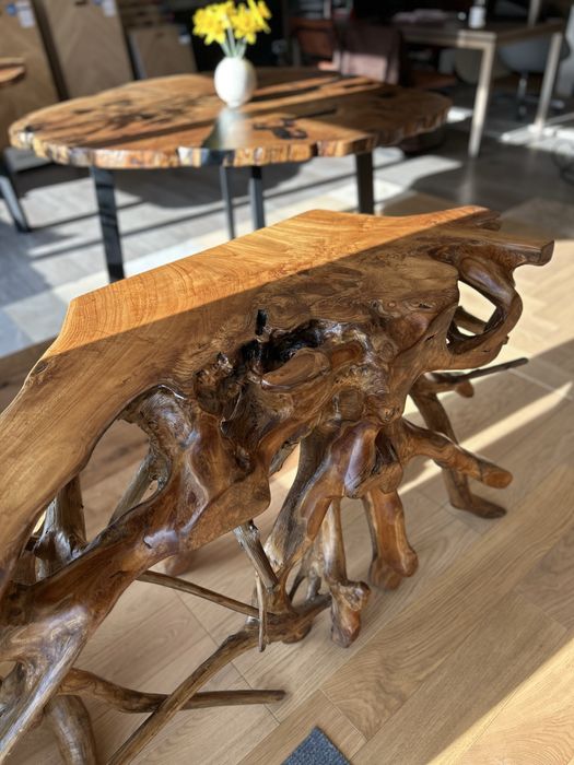Ekskluzywna konsola z korzenia TEAK 150cm Handmade Unikat FVAT23%