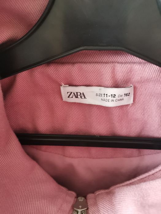 Kurtka wiosenna ZARA ROZMIAR 152  różowa