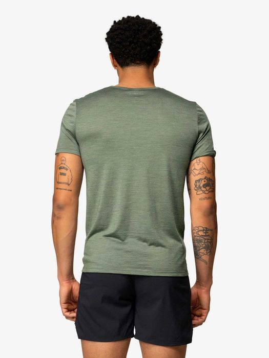 Koszulka męska 130 merino Devold Active Outline zielony r.XXL
