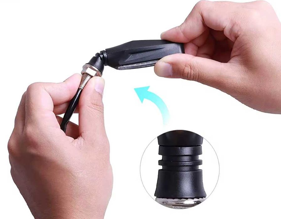 Piscas LED para moto