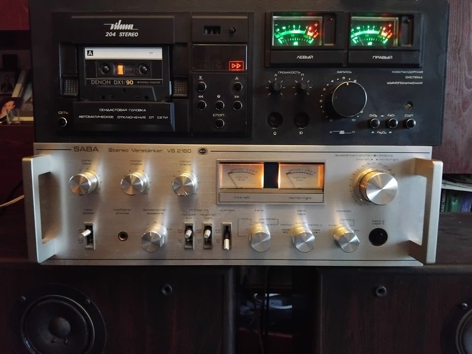 Винтажный усилитель Saba vs 2160 Германия
