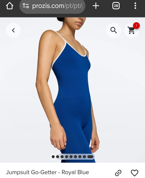 Macacão desporto mulher ginásio prozis