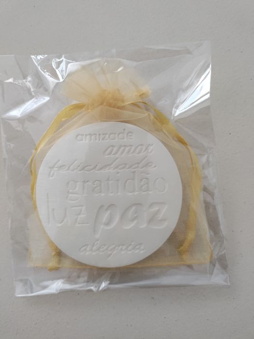 Lembrança / Saquinho de gesso perfumado