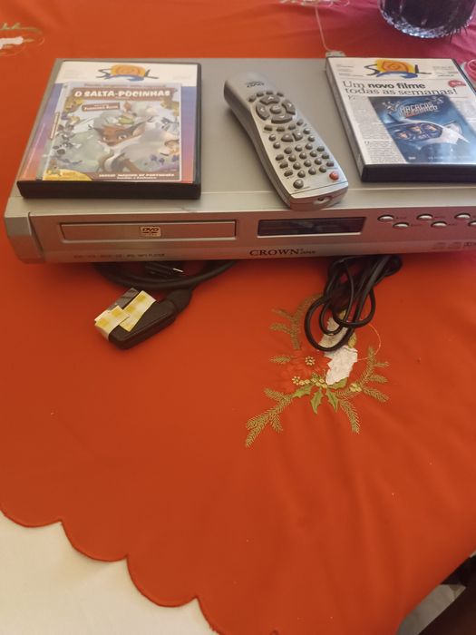 Boa tarde vendo  um DVD com filmes para v crianças e 3 para adultos