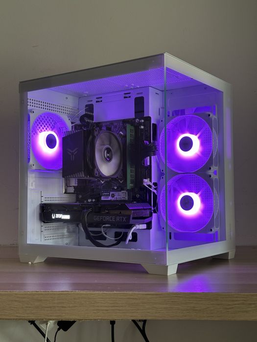 PC Gaming Ryzen 5 + RTX 3060 Ti | 16GB RAM | RGB | Pronto para Jogar