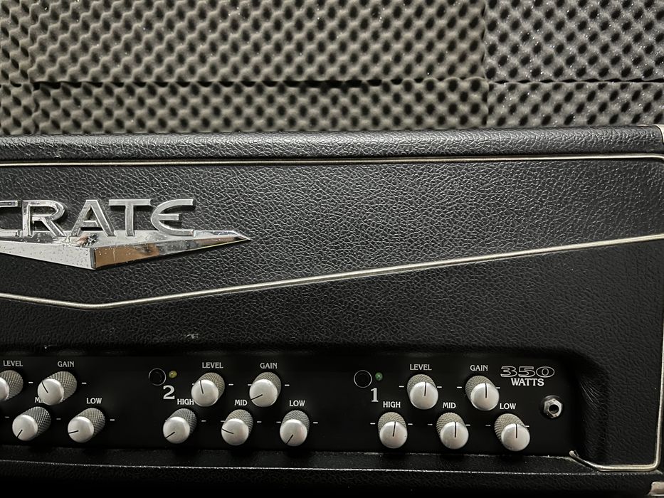 Crate VTX 350H Cabeça de Amplificador + coluna