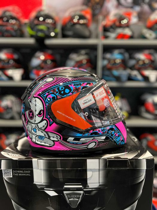 Capacete criança integral LS2 FF812 novo