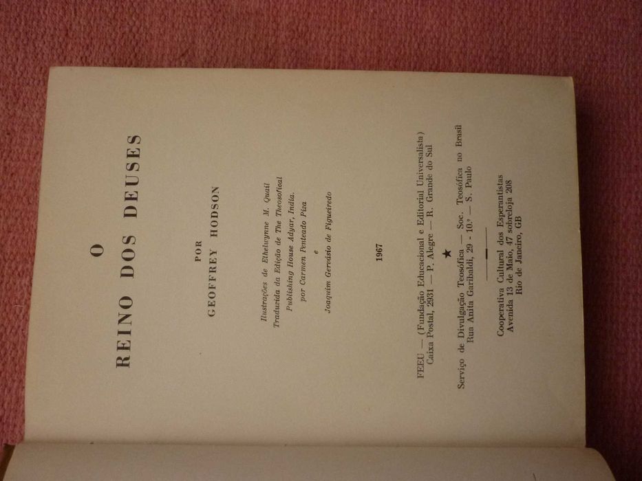 Geoffrey Hodson, O reino dos deuses