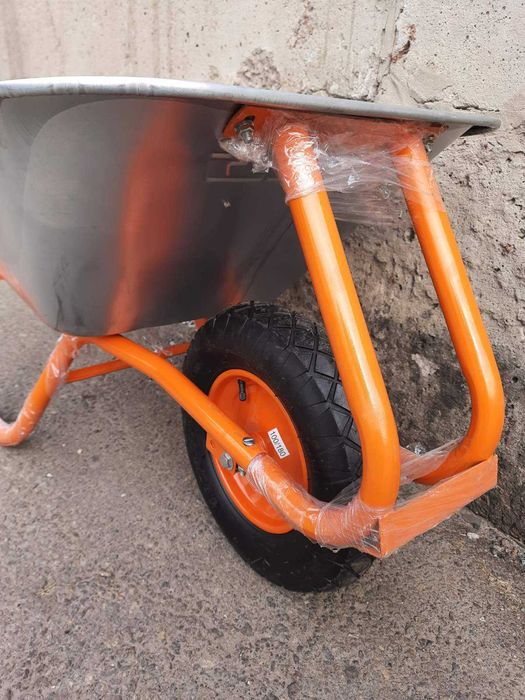 Тачка  будівельна  садово строительная 1кол. VITALS-KROK 100л/180кг