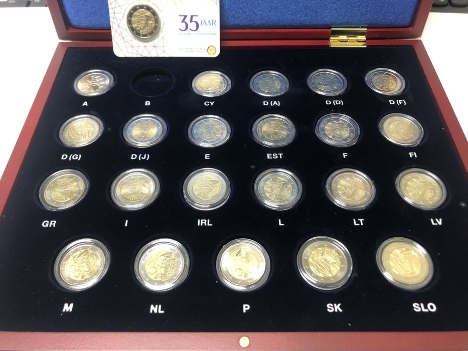 23 Moedas Erasmus Caixa Leuchtturm