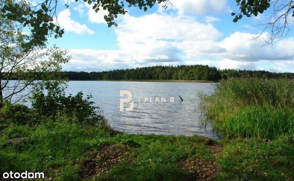 Działka inwestycyjna 2,81 ha z 320 m linii brzegowej – Jezioro Tyrkło