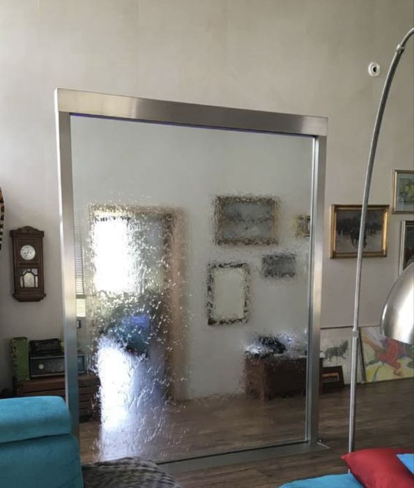 Ściana wodna fontanna