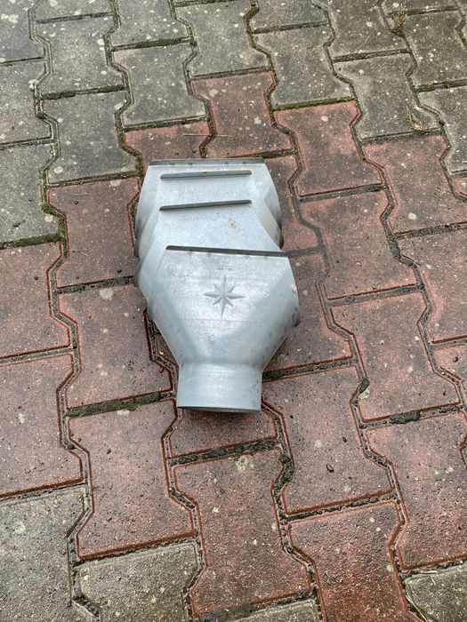 Rura spustowa , kolana , lej spustowy ocynk fi 80