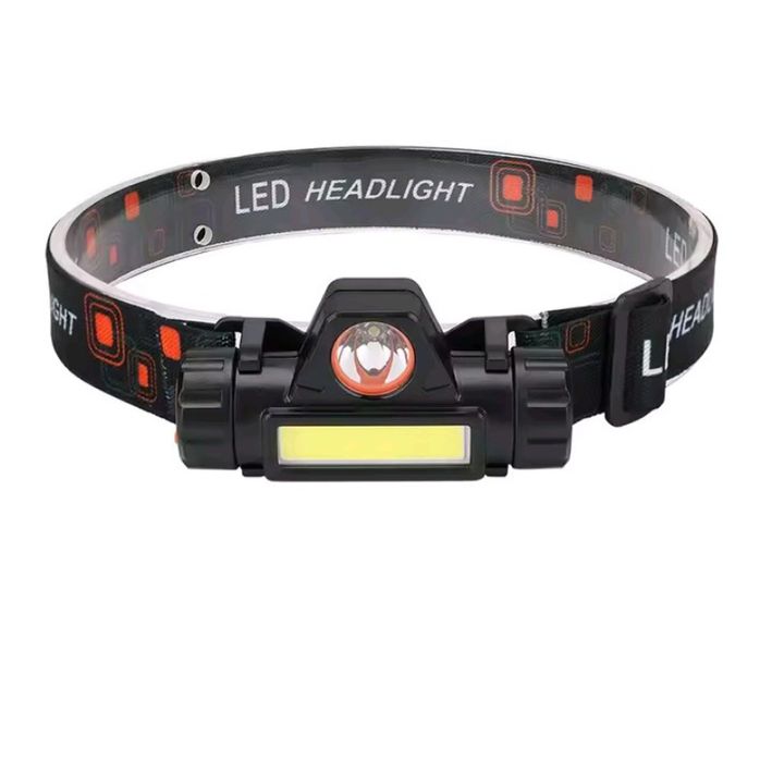 Налобний ліхтар ХРЕ+СОВ USB.