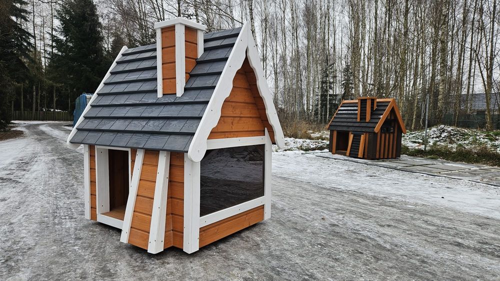 ocieplana buda dla psa waga 220kg