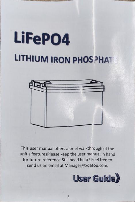 Акумулятор 12v 100Ah Lifepo4