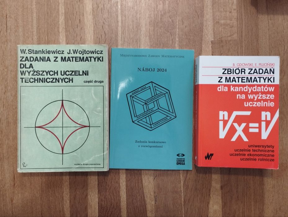 Zestaw zbiorów zadań z matematyki