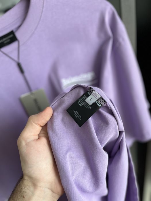 Футболка Balenciaga оверсайз цупка