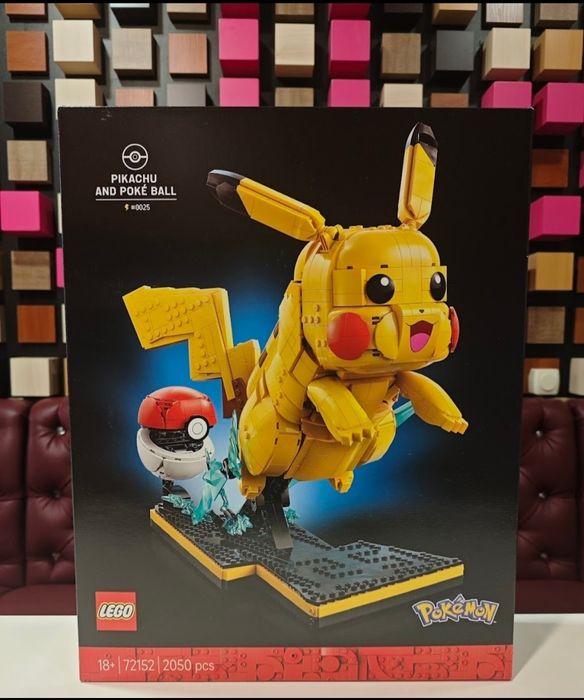 LEGO 72151/72152/72153 Pokemon Eevee. Іві.Pikachu/Покемон