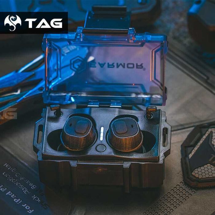 Активные беруши EARMOR M20 Tactical Black ORIGINAL