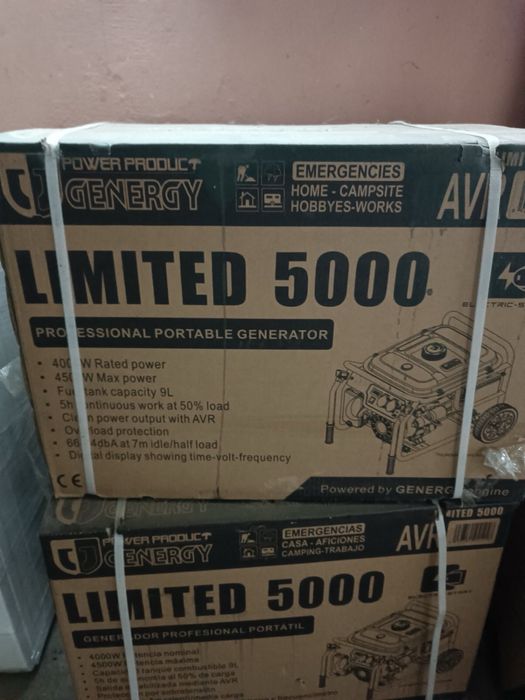 Бензиновый генератор GENERGY LIMITED 5000 з AVR