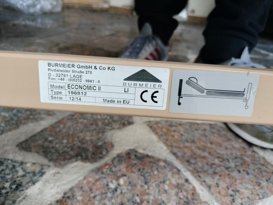 Cama hospitalar automática brumier econômic II