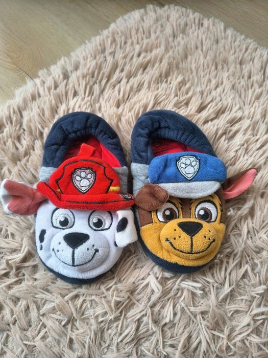 Kapcie  Psi Patrol dla chłopca r. 28