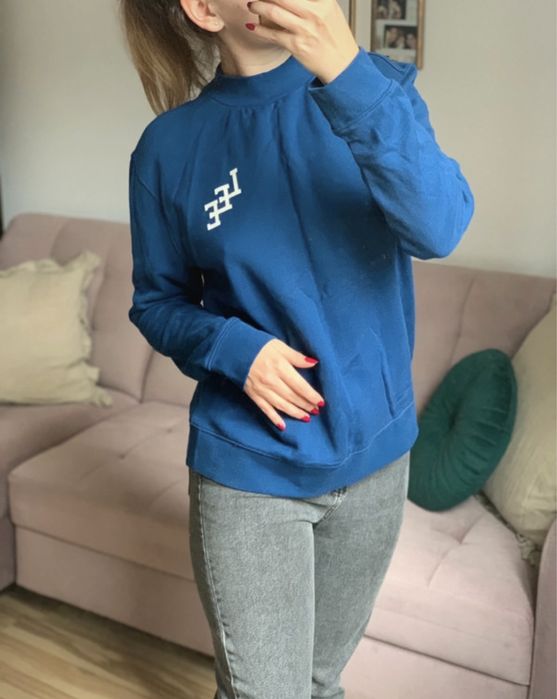 Niebieska bluza Lee nowa S M basic bawełna