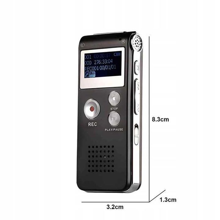 Dyskretny Dyktafon szpiegowski w kształcie MP3 NOWY