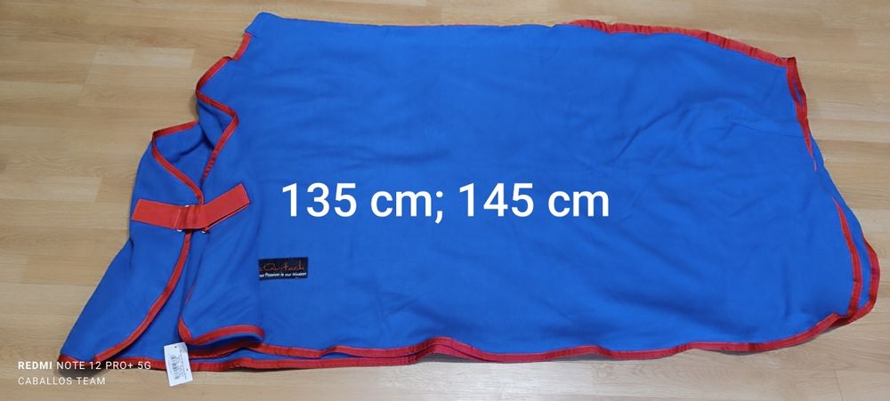 135;145; derka polarowa po treningu