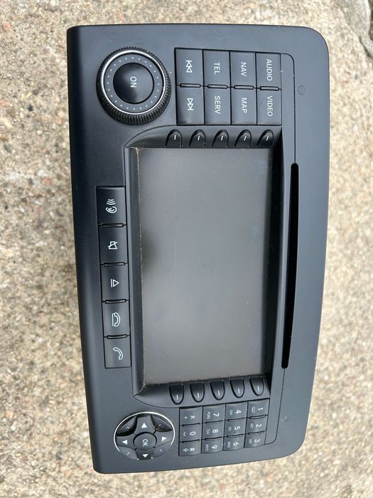 mercedes W164 radio nawigacja comand