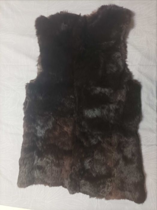 Жіноча желетка з кролика