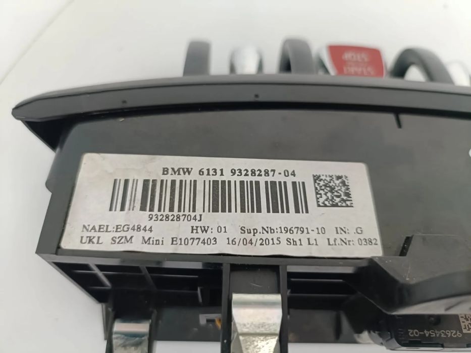 Botão / interruptor Start&Stop MINI Mini (F56)