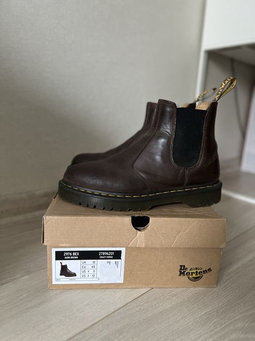 Шкіряні черевики Dr. Martens