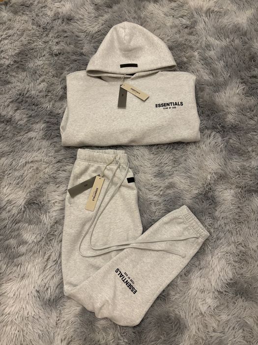 Essentials Fear of God Light Oatmeal tracksuit