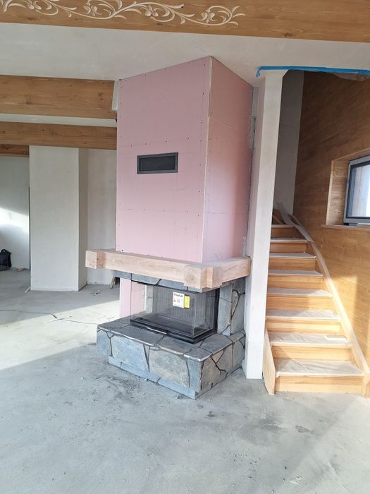 Kominki 3 szybowe Rustykalne,Kamienne ,Wiejskie Zakopane,Zawoja Zywiec