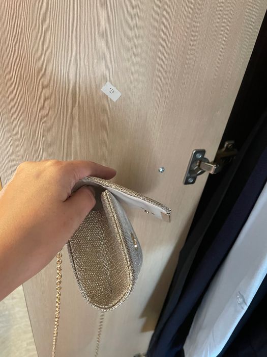 Kopertówka koloru szampańskiego złota