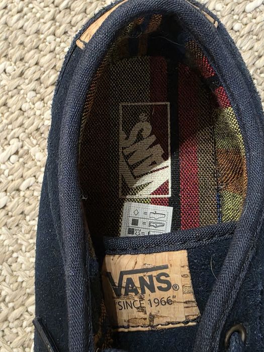 Vans zamszowe granatowe 36,5 okazja