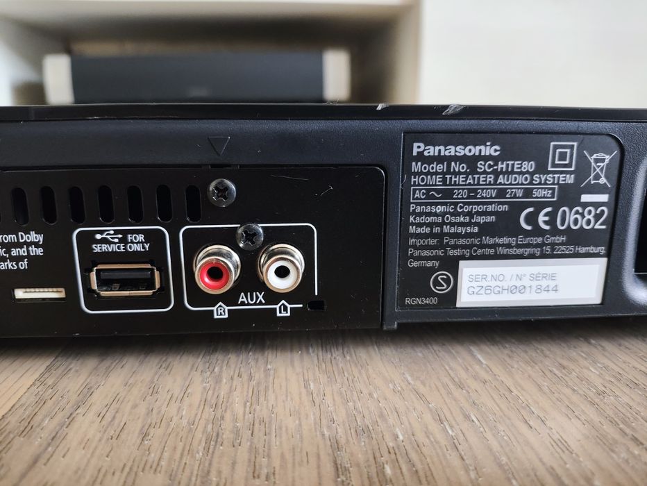 Саундбар Panasonic SC-HTE80 (sound base / TV base)  2.1