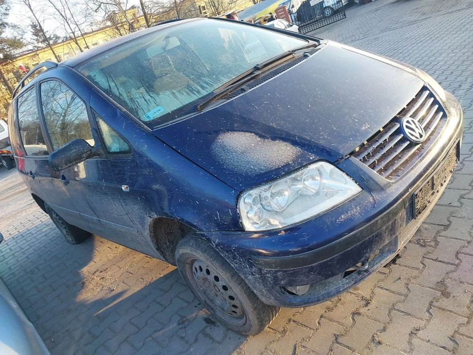 Volkswagen Sharan I FL Ford Galaxy 1 Lift Seat Alhambra silnik 1.9 TDI AUY 115KM skrzynia biegów FUX JBN FPE EHH KKG drzwi klapa maska zderzak lusterko LB5N maglownica pompa zamek drzwi szyba fotel konsola lampa przewód panel drążek belka wachacz turbina