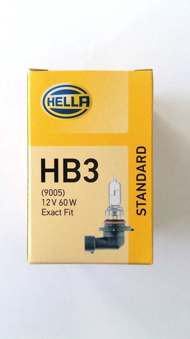 Żarówka HB3 12V 60W, Hella