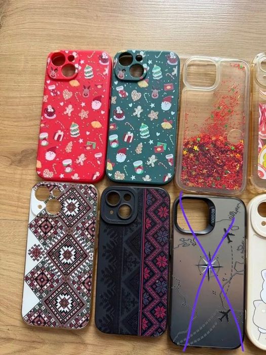 Sprzedam zestaw 9 etui do iPhone 15