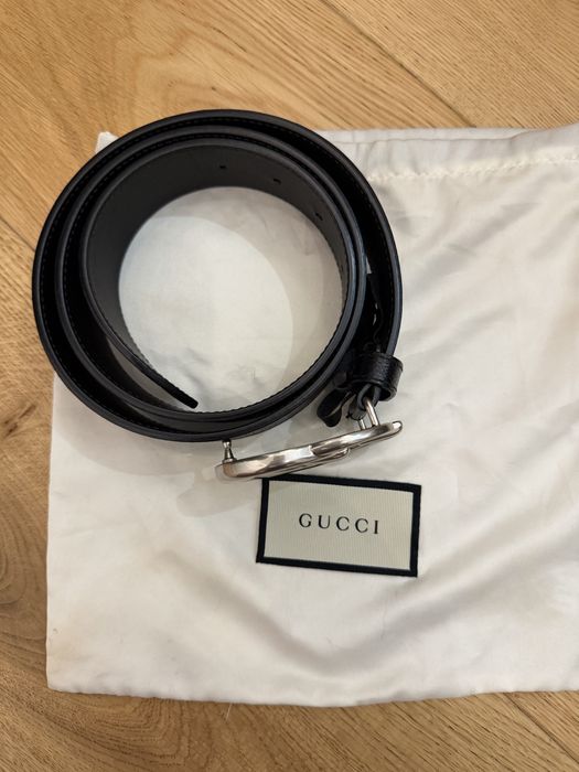 Pasek skorzany Gucci 90 (Vitkac)