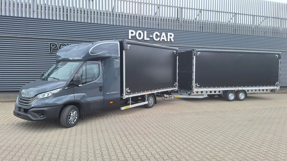Iveco Daily 35S18HA8 zestaw międzynarodowy z przyczepą  zestaw z przyczepą | łącznie 20 Europalet