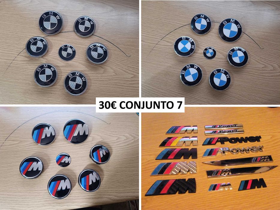 Capas pedais BMW | Pack M | PERFORMANCE | PRETOS ou CROMADOS