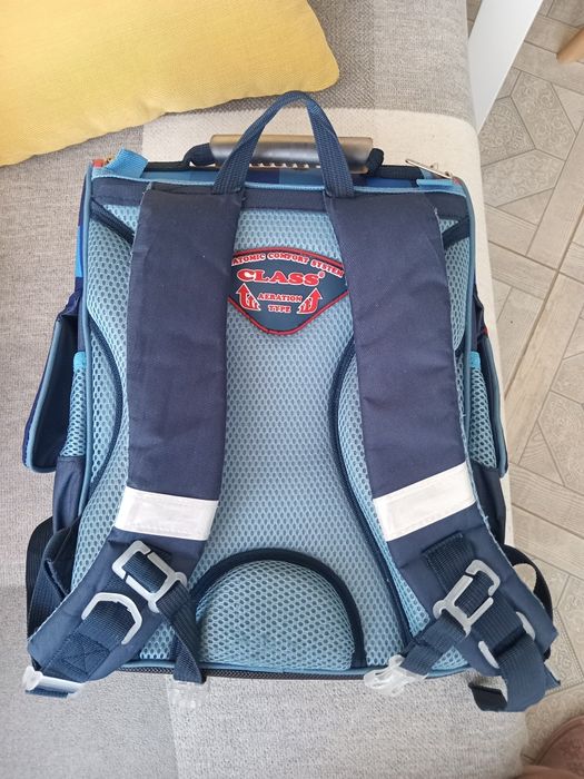 Рюкзак портфель школьный для мальчика, каркасный